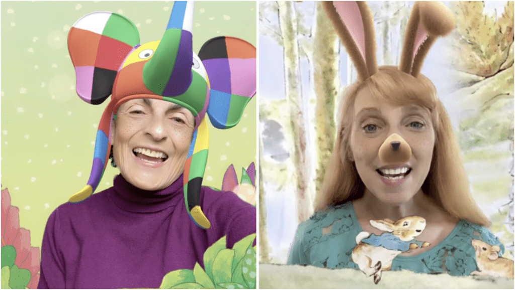 Elmer & Peter Rabbit on Zoog